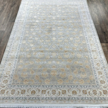 Иранский ковер Iran PLATINUM G378 (Бамбуковый шелк, серый)