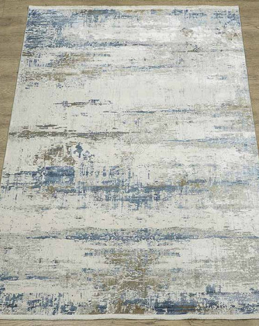 Ковер турецкий 1917 Elexus Olimpos (Бамбуковый шелк, серый, голубой)