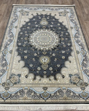 Ковер персидский 122 GR FARSI 1200 (Акрил - Полиэстер, серый)
