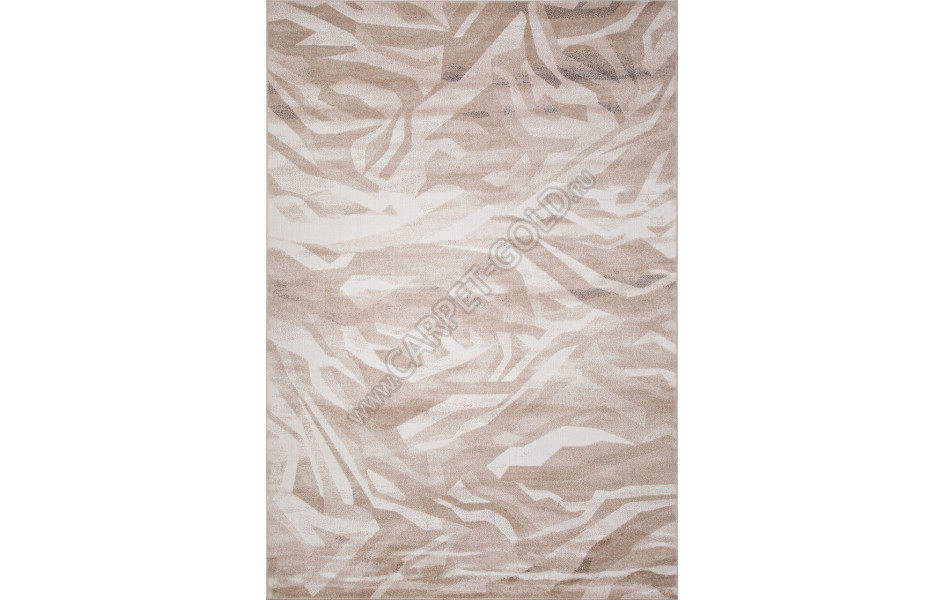 Российский ковер D989 - BEIGE - Прямоугольник - коллекция NATUREL