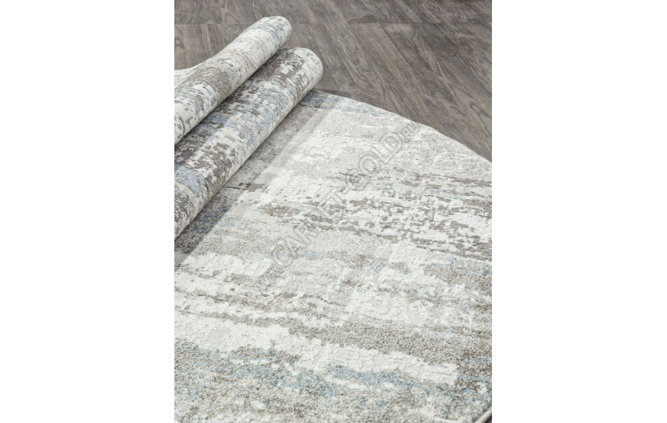 Ковер F229 - BEIGE-BLUE - Овал - коллекция NATUREL
