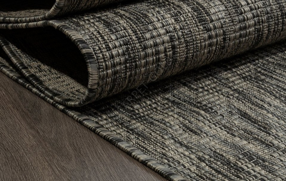 Ковер S112 - DARK GRAY - Прямоугольник - коллекция KAIR